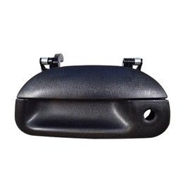 T1A Tailgate Door Handle with Keyhole Replacement for 1997-2007 Ford Explorer Sport Trac, Fits F-150, F-250, F-350, F-450, F-550 Super Duty Pickup Trucks, Black Color, T1A-7L3Z-9943400AA