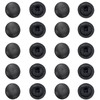 Moicstiy 500Pcs Plastic Screw Cap Covers, Self Tapping Decoration Screw