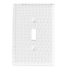 Monarch Abode 19007 Hand Hammered Decorative Wall Plate Switch Plate