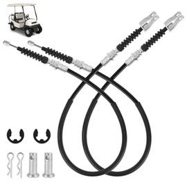 RO6G Golf Cart Brake Cable Replacement Club Car DS Brake Cables 1020221-01 102022101 1019907 Emergency Brake Cable (2000-Up)