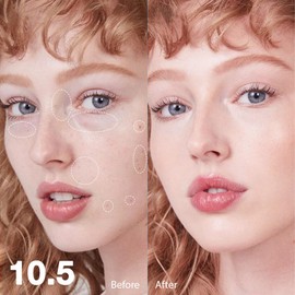 Kaely 2Pcs under Eye Concealer Full Coverage,Waterproof Concealer for Dark Circles,Puffiness,Redness,Cream Foundation Eye Brightener,Color corrector de ojeras,Anti Aging,Natural Matte Finish,light C