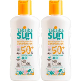 Tabaiba Sun Aloe Vera Sun Lotion SPF 50+, 2 Units (2 x 100 ml)