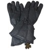 Mens Motorcycle Gauntlet Leather Insulated Gloves Visor Wiper on Index