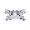 Paulmann 97657 URail X-Connector 104x104mm max. 1.000W Chrom matt Rail