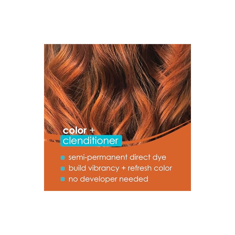 KERACOLOR - Cleanditioner Color Plus, cobre, 12 onzas