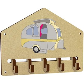 Azeeda 'Caravan' Wall Mounted Key Hooks/Holder (WH00042685)