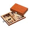 Philos 1172 Backgammon Karpathos, Mini, Reddish