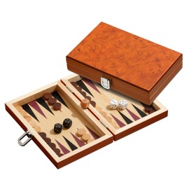 Philos 1172 Backgammon Karpathos, Mini, Reddish