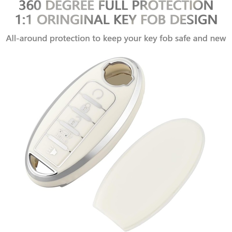 OFFCURVE Funda de Llave para Nissan - Funda Protectora para