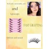 3D False Eyelashes Set, 7 Pairs Half Lashes, Natural Wispy
