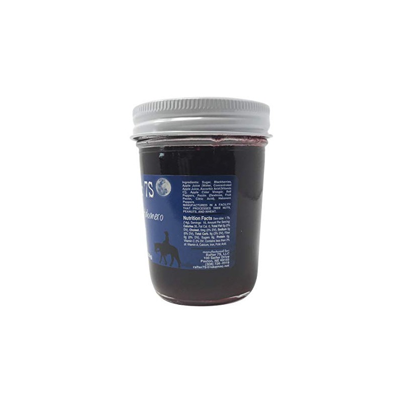 RAFTER 7S Blackberry Habanero Jelly, 8 OZ