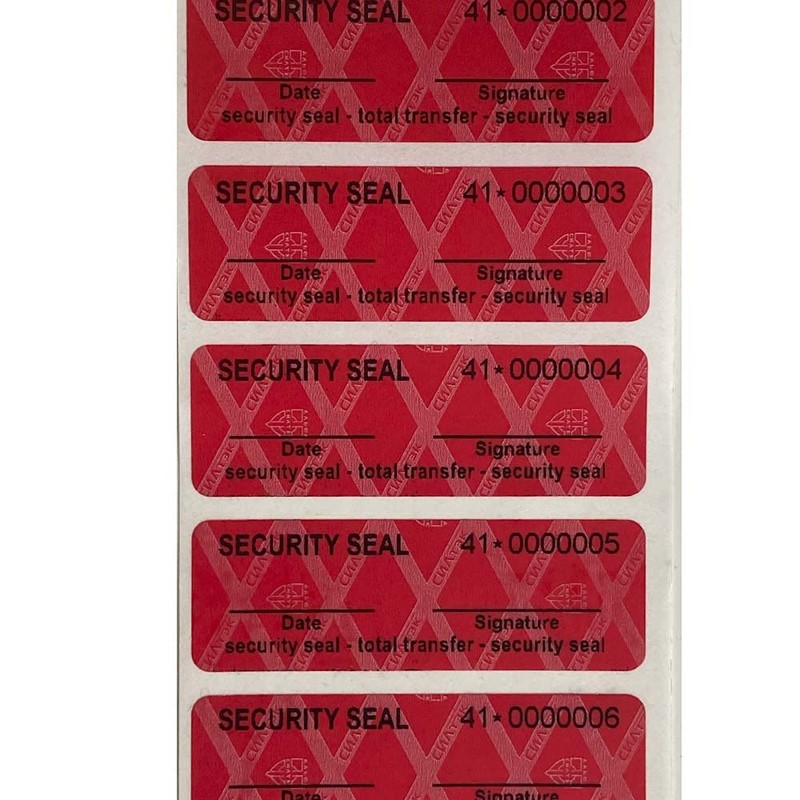 Pack of 100 Transfer Type Seal Security Labels VOID, Security