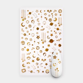Gelous Gold Space Nail Stickers