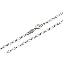 925 Silver Round Anchor Chain, Silver Chain 2.3 mm Width Length: 38 cm – 100 cm