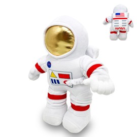 JoyAmigo Soft Astronaut Plush Outer Space Toys, Cuddly NASA Astronaut Stuffed Animal for Space-Themed Nursery/Room Decor, Gifts for Kids Toddlers 12”