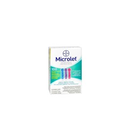 Bayer Microlet Silicon-Coated Lancets 100 Lancets