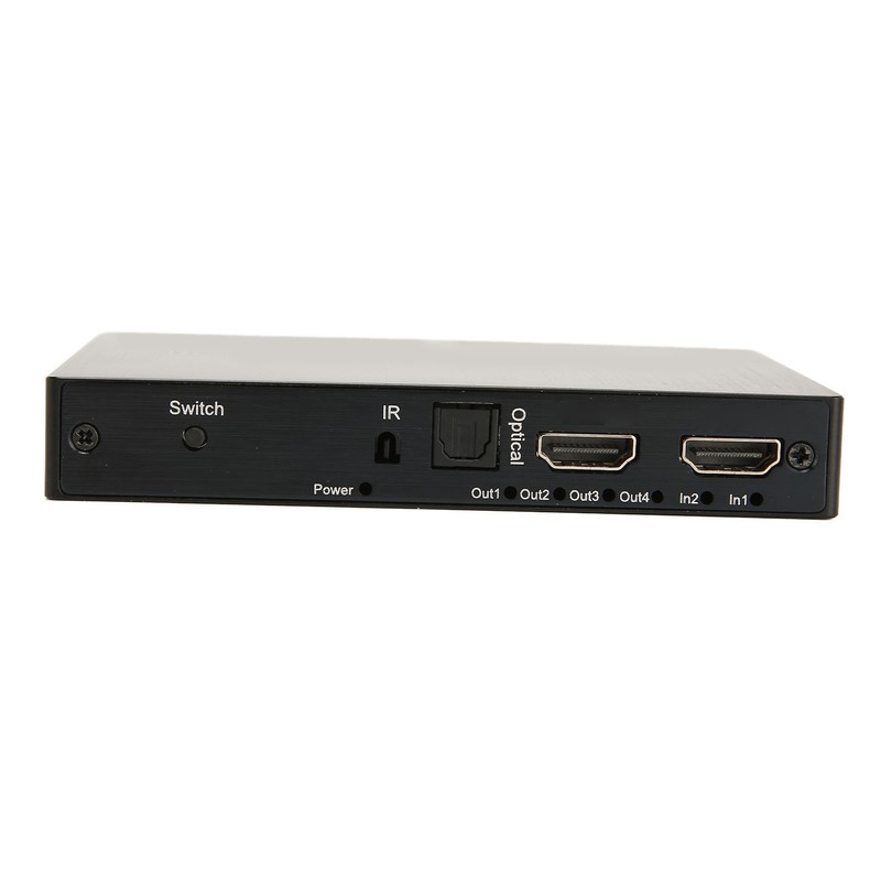 4K HD Multimedia Interface Switch Splitter 2 in 4 Out