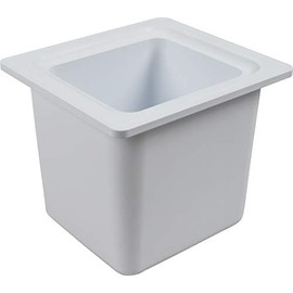 San Jamar - CI7001WH CI7001 Chill-It 1/6 Food Pan, 52 oz Capacity, White