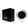 White Eyeliner Gel with 2 Brushes, Waterproof Smudge-Proof Long-Lasting Cream