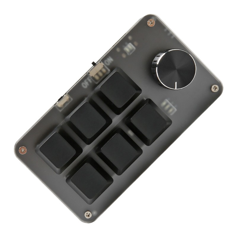 Mini Keypad Knob Design Red Switch Dual Mode Plug and