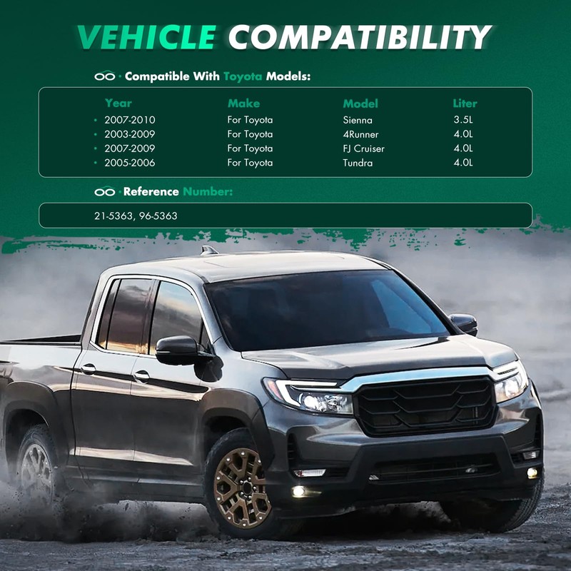 SCITOO Power Steering Pump, with Pully, for Toyota for 4Runner