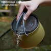 Outdoor Camping Kettle Portable Folding Silicone Kettle Tea Pot Coffee