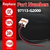 Blower Motor Connector Fits for 2018-2024 Kia Forte Replace Part
