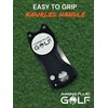 Herramienta plegable de metal con marcador de pelota de golf