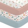 Bimocosy Crib Sheets for Boy Girl, Fitted Crib Sheet 4