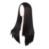 MapofBeauty 28 Inch/70cm Women Special Natural Long Straight Synthetic Wig