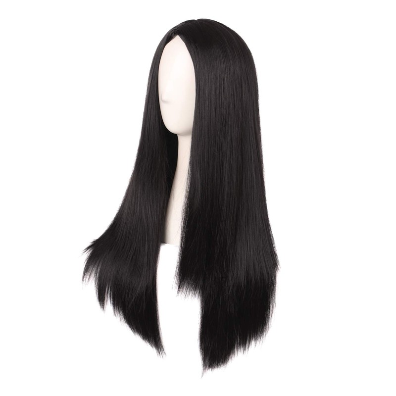 MapofBeauty 28 Inch/70cm Women Special Natural Long Straight Synthetic Wig