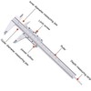 150 mm Vernier Caliper, Stainless Steel Calliper, Precision Caliper with