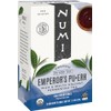Numi Organic Teas And Teasans, 0.125 Oz, Emperor's Puerh, 16/box