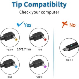 180W 135W ADP-180MB K AC Charger Fit for Acer Predator Helios/Triton 300 500 Acer Nitro 5 7 Predator Helios 300 G3-571 G3-572 Series Laptop Computer Power Supply Cord