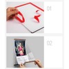 SVIAO Acrylic Clear Sign Holder Wall Hanging Photo Display Pop
