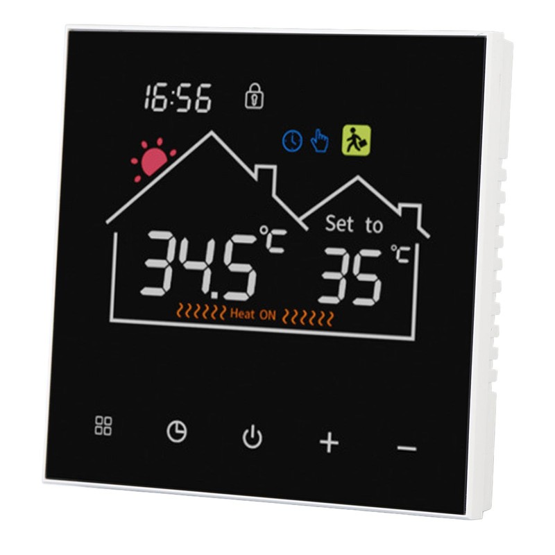 Programmable Thermostat for House with LCD Color Display Touch Screen,