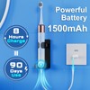 Sonic Electric Toothbrush for Adults and Kids, Comes with 10