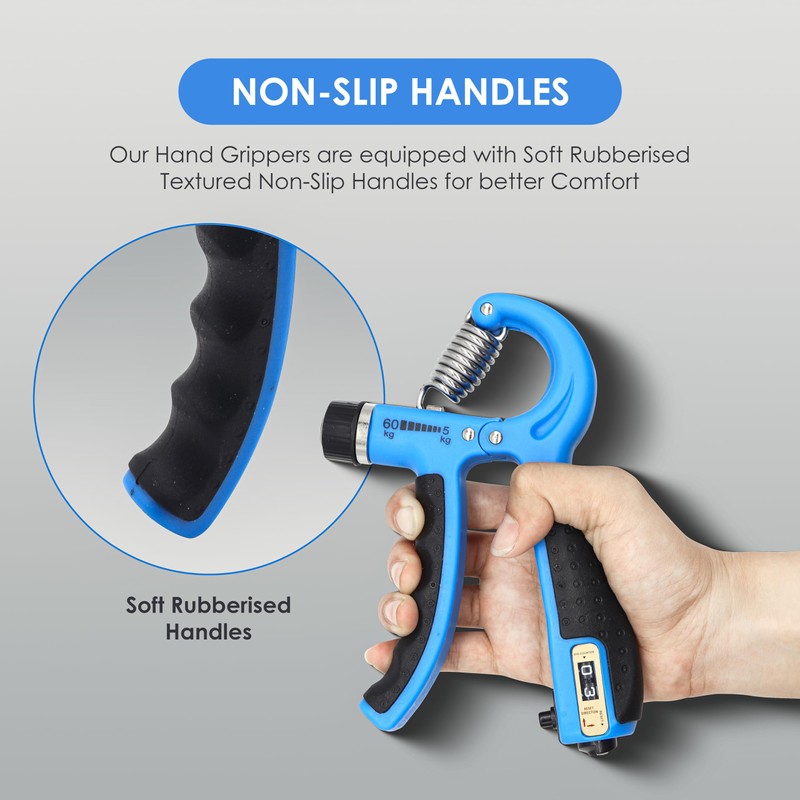 Endless EL1039 Adjustable Hand Grip Strengthener from 5 Kg to