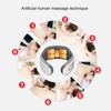 Electric Pulse Neck Massager Smart Pulse Vibration 6 Modes 9