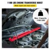 1100 Lbs Capacity Dual Hooks Engine Hoist 2-Point Lift Holder