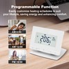 Ecobay Programmable Wireless Thermostat with Receiver, for Boilers, Electric &