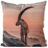 VOID Steinbock Alps Bock Hiking Cushion Cover Polyester Christmas Decoration