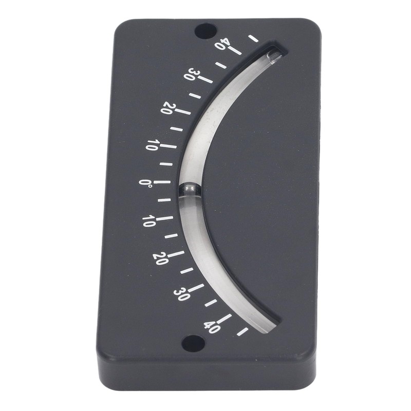 Inclinometer Analogue Bicycle Inclinometer Clinometer, 40° to 40° Handlebar Recline