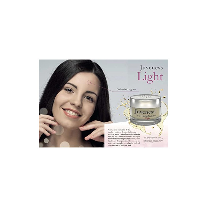 Crema Juveness Light, Crema Pure Hydra 50 ML, Nueva Imagen!
