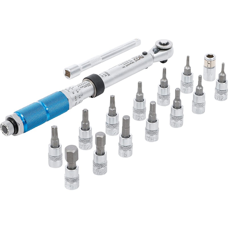 BGS 72088 Torque Wrench Set Output, External Square Drive 6.3