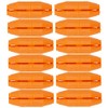 12 Pack Orange Bucket Handle Grips Reduce Hand Fatigue for