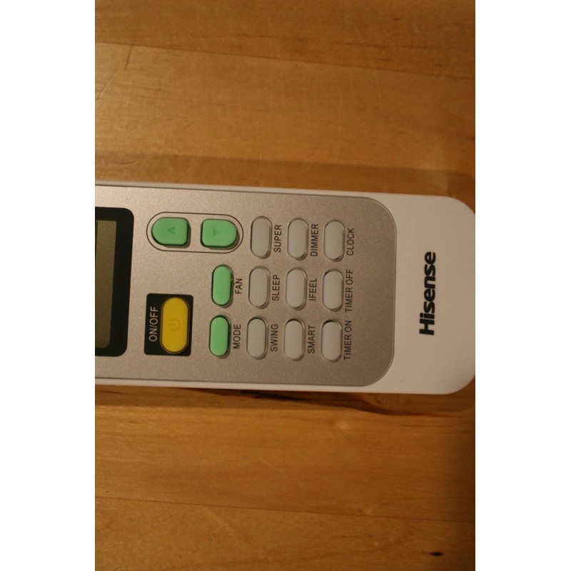Hisense DG11J1-98 Remote Control for Portable Air Conditioner