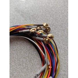 Eeg Electrodos Para Eeg Copa De Oro, 5 Uds