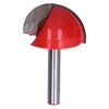 4Pcs Bowl Router Bit Ball Bearing Dish Carving CNC Milling