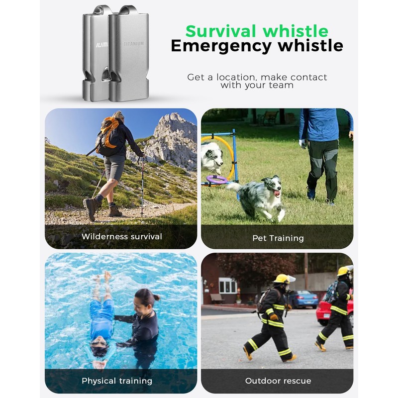 IUMIUN Emergency Survival Whistle Lifeguard Safety Whistle for Outdoor Camping